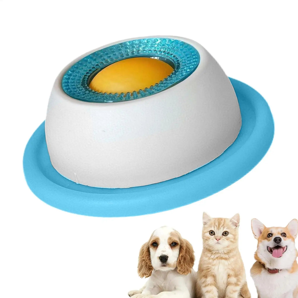 Leckschale für Hunde/Katzen, Leckspielzeug für Haustiere, langsames Futternapf, rutschfeste Leckschale, Lernspielzeug, macht Hunde/Katzen lieben Lecken.