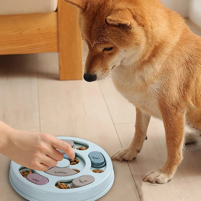 Verstecknapf für Hundefutter, Slow-Food-Training, Lernspielzeug für Hunde zur Linderung von Langeweile, interaktives pädagogisches Fütterungsspielzeug